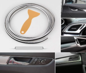 Trim Fitili 5mt Krom Gri